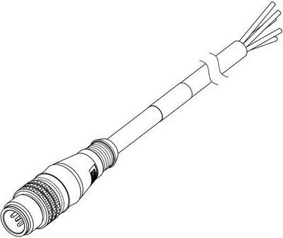 Molex 1200658655 Sensor-Aktor-Steckverbinder konfektioniert in Schwarz aus Kunststoff - Bild 1