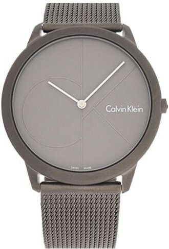 Calvin Klein Armbanduhr, Quarz, Edelstahl, graues Zifferblatt, Herren - Bild 1
