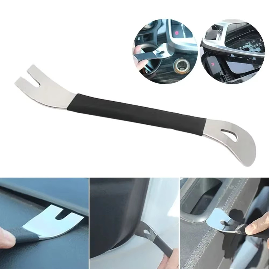KRIOCY Auto Audio Demontage Werkzeug Set aus Edelstahl in Silber für Tür- und Panel-Hebelarbeiten - Bild 2
