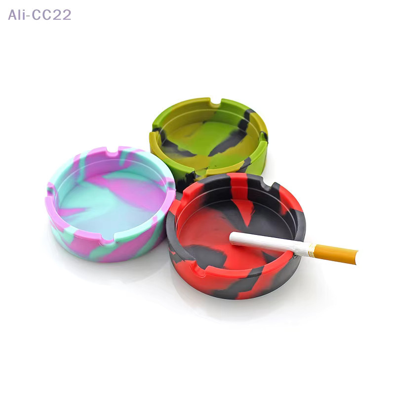 JETTING Tragbarer Camouflage-Aschenbecher aus weichem Silikon in Multicolour - Bild 3