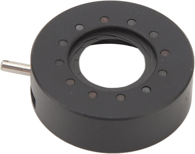 KONNWEI Blendenring Schwarz: Manuell einstellbare 12-Lamellen Irisblende aus Aluminium für Kamera (0,5-15mm) - Bild 1
