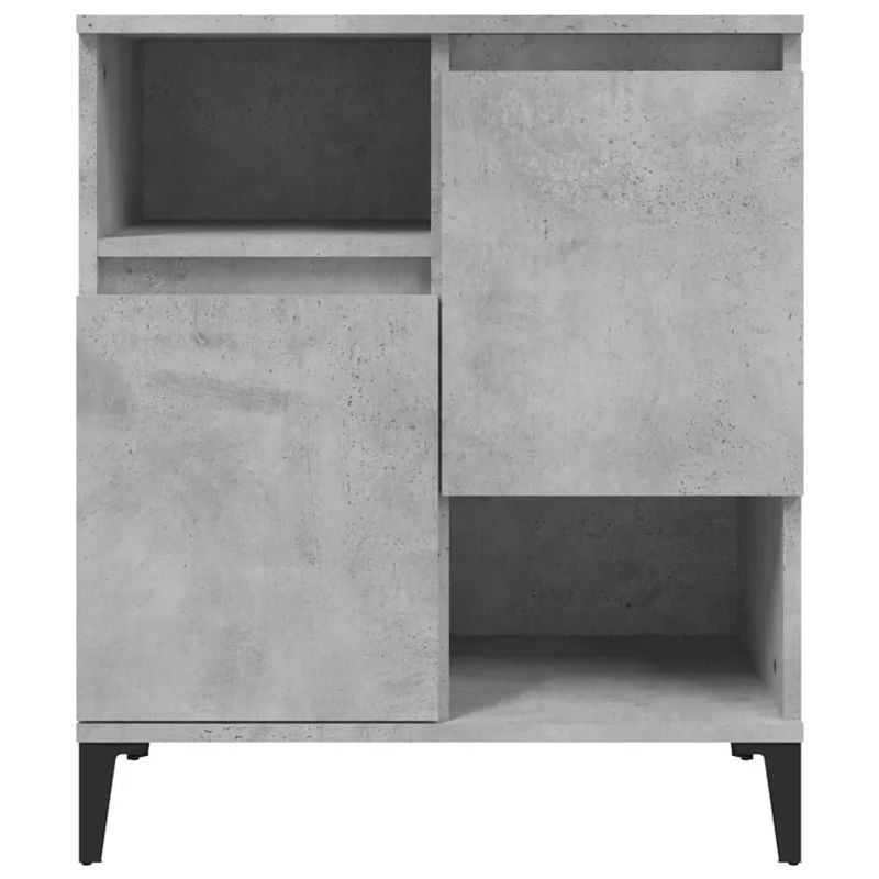 Vidaxl Kommode in Grau aus Holzwerkstoff im modernen Design, B/T/H: 60 x 35 x 70 cm - Bild 4