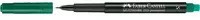 Faber-Castell Multimark 1523 Folienstift permanent mit feiner Spitze in Schwarz und Grün - Bild 1