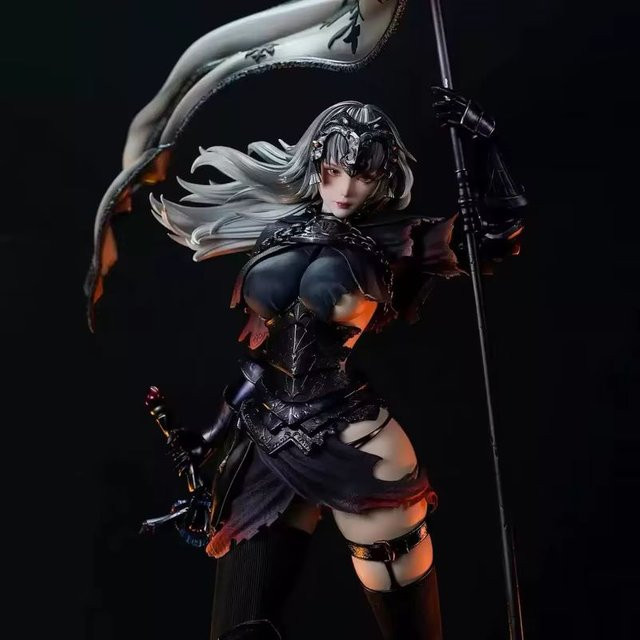Bandai Fate Grand Order Jeanne D'Arc Alter, PVC-Figur, 65cm, Schwarz - Bild 1