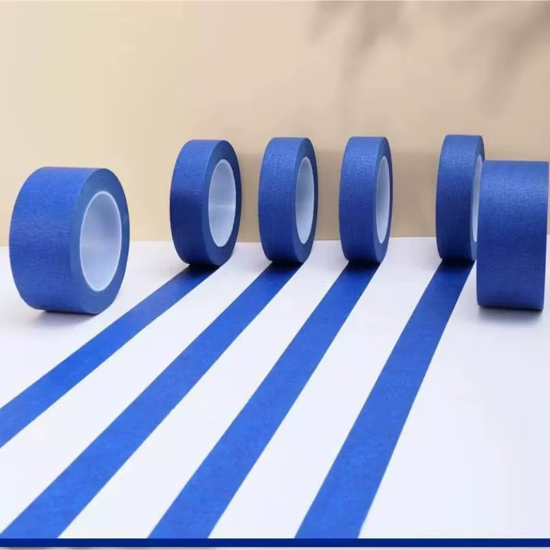 Blaues Abdeckpapier mit Klebeband aus Papier, 20 m Länge - Bild 2