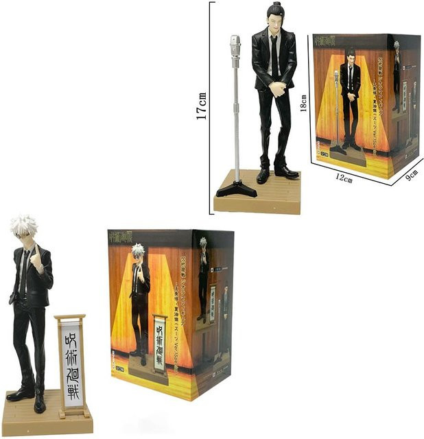 Fashnics Jujutsu Kaisen Satoru Gojo Suguru Geto Anzug Version Diorama Figur 17cm - Bild 1