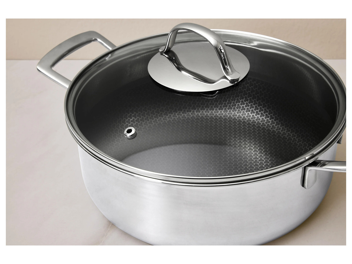 SILVERCREST Premium-Edelstahltopf mit Wabenstruktur Durchmesser: 24 cm - Bild 3