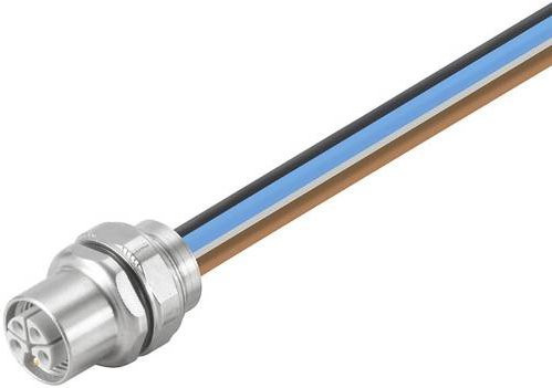 Weidmüller Sensor-Aktor-Steckverbinder 2530780000 unkonfektioniert, 5 Polzahl, Farbe: Silber - Bild 1