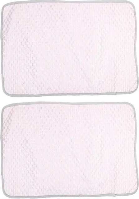 2er-Set JMG Clothing Sommer Kühlkissenbezüge aus Polyester, Weiß, B/H: 48 x 74 cm - Bild 1