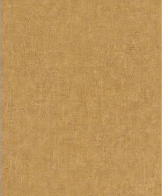 Rasch Vliestapete Factory IV 429312 Uni Gold-Gelb Beige Non-Woven - Bild 1