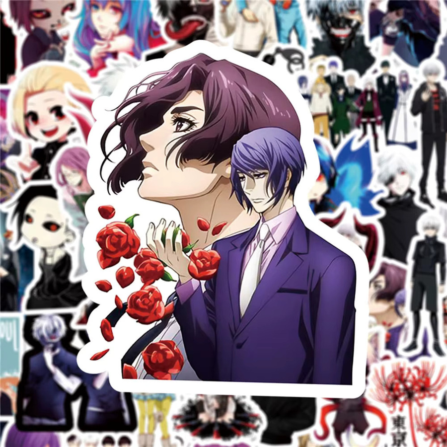 Bandai Tokyo Ghoul Graffiti Aufkleber, Nachfüllpack, Bunt / Mehrfarbig - Bild 3