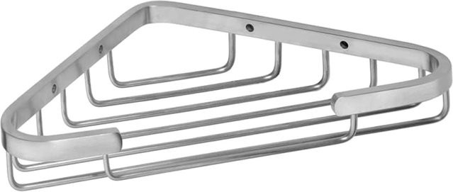 Brillantbad BEO Eckseifenkorb aus Edelstahl in Silber matt B/T/H: 23,0 x 13,0 x 3,0 cm - Bild 1