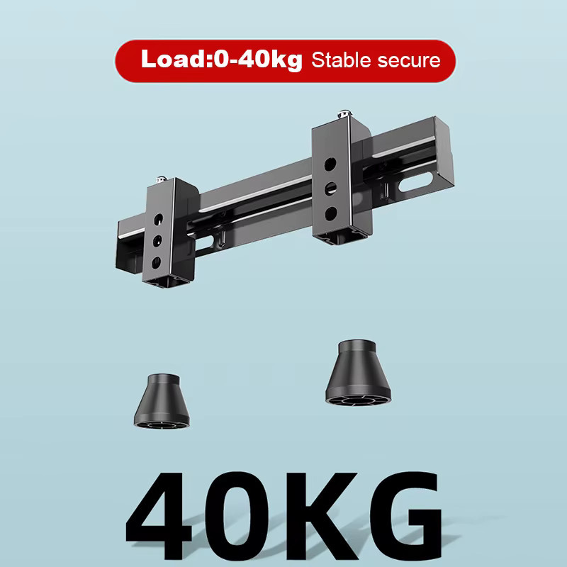 BEISHI Slim Low Profile TV-Wandhalterung für Fernseher und Monitore von 14 bis 65 Zoll, VESA bis 600 x 600 mm, max. 50 kg, Schwarz - Bild 3