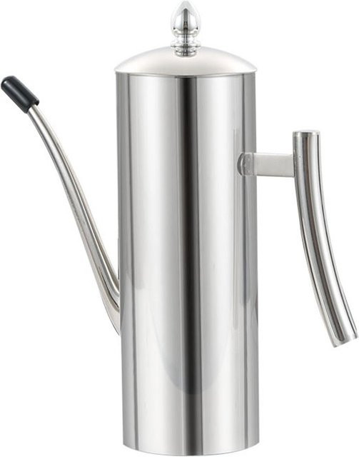 CosyHome Ölspender aus 304 Edelstahl in Silber, auslaufsicher und staubdicht mit langer Düse für deine Küche - Bild 1