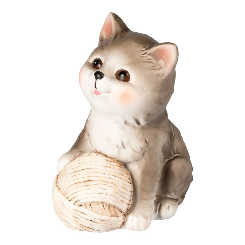 Dekofigur Kater Maurice von viva domo in Grau - Bild 2