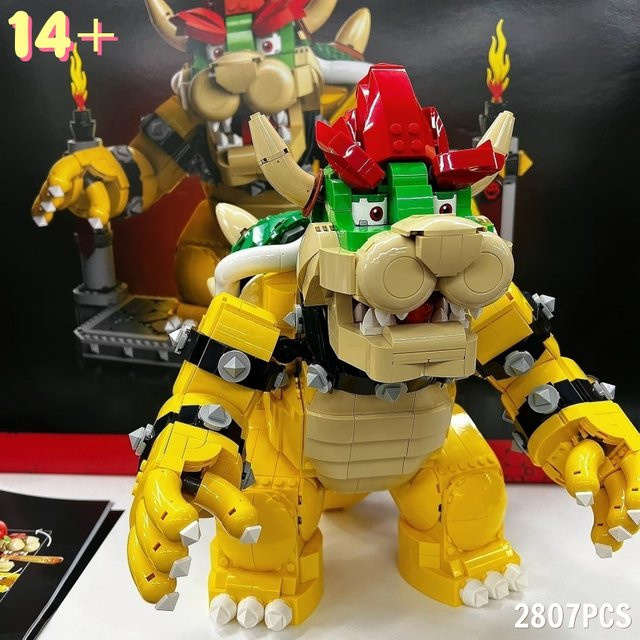Hot Toys Super Mario Mächtiger Bowser, Bausteinset, 2807 Teile, ab 14 Jahren - Bild 1