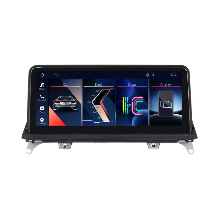 MEKEDE EU QLED Touchscreen Autoradio mit Wireless CarPlay und Android Auto für BMW X5 X6 E70 E71 CCC CIC, 10,25 Zoll, Schwarz, inklusive GPS Navigation und Bluetooth - Bild 7