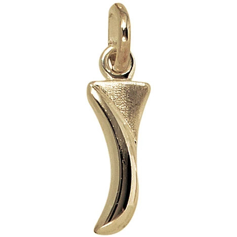 Colfem Anhänger Buchstabe I, 375 Gelbgold, Unisex - Bild 1