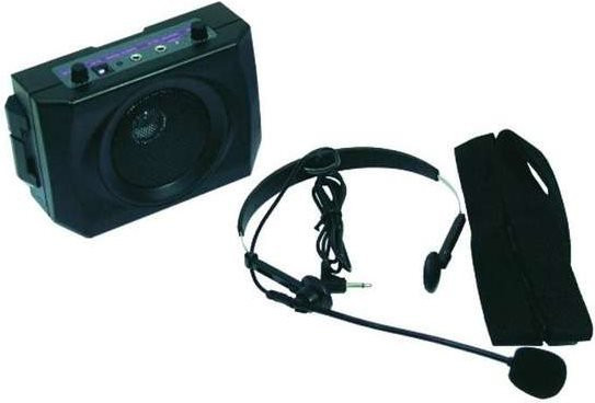 Omnitronic BHD-02 Mobiler Gürtelverstärker PA Lautsprecher in Schwarz - Bild 2