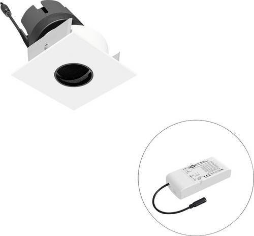 EVN LED-Deckenstrahler F07RXXXM0640L15D in Weiß, quadratisch und verstellbar - Bild 1