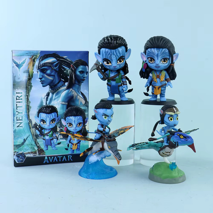 Bandai Avatar Q-Version Water Road Figur, Cartoon-Puppe, Einzelfigur, Kunststoff, Bunt / Mehrfarbig - Bild 2