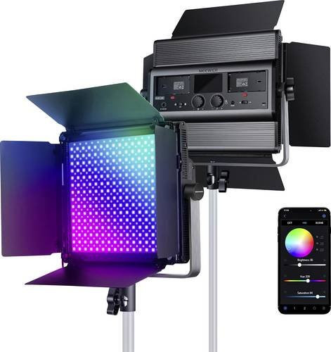 Neewer RGB1200 LED Videoleuchte in Schwarz Multicolor - Bild 1