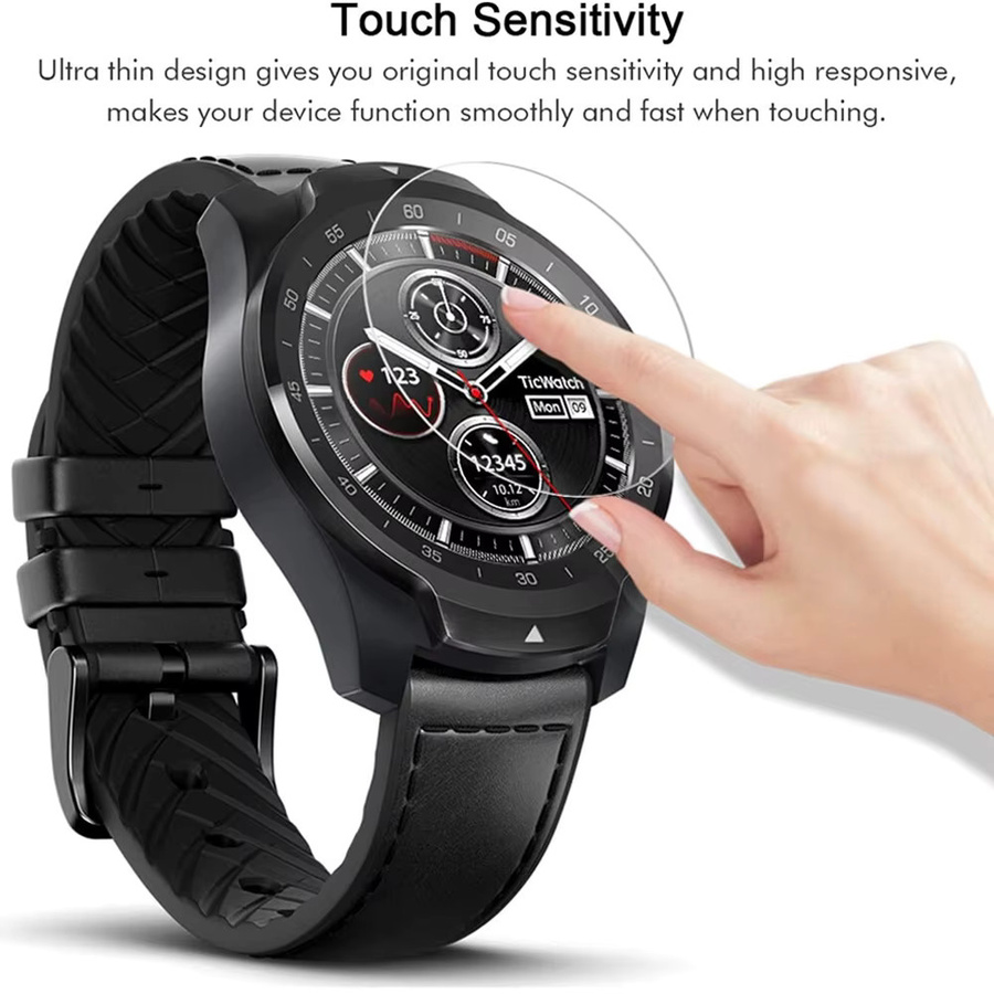 Mptionx Smartwatch-Displayschutzfolie, gehärtetes Glas, 31–43 mm - Bild 3