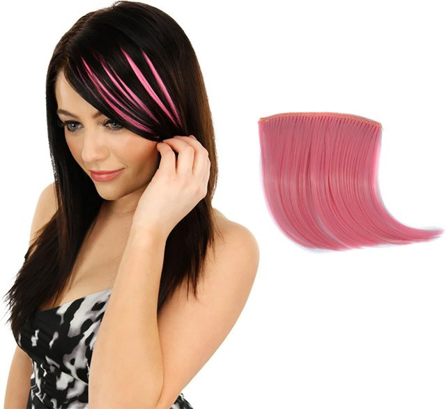 Old Street Clip-in-Haarteile mit Pony und Farbverlauf, Damen - Bild 1