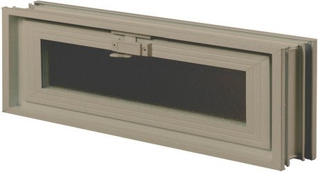 Fuchs Design Lüftungsfenster aus Kunststoff in Grau, B/H/T: 57 x 19 x 8 cm, Wärmedurchgangskoeffizient 2,9 W/mK - Bild 1