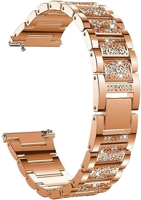 Armband Damen, Edelstahl, Roségold, Diamant, Zirkonia - Bild 1