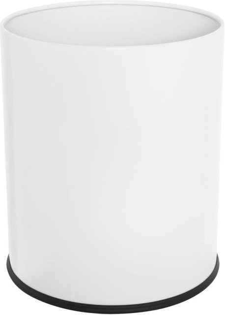 Corby Thornton Abfalleimer 9 l, weiß, B/T/H: 23 x 23 x 26,5 cm - Bild 1
