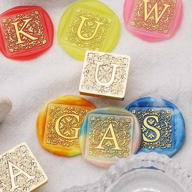 A-Z Siegelwachs Set in Multicolour für Stempel und Scrapbooking - Bild 1