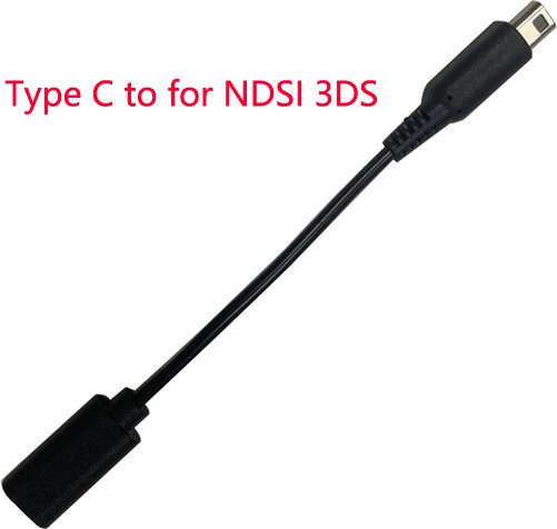 USB C Ladekabel von xunbeifang in Schwarz für Nintendo 3DS, 2DS XL/LL und New 3DS XL/LL - Bild 1