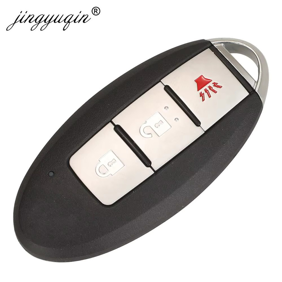 Jingyuqin Smart Auto Schlüssel für Nissan Kicks S und Rogue Sport 2018 2019, Proximity Fob 433MHz Chip 4A, Farbe: Schwarz - Bild 3