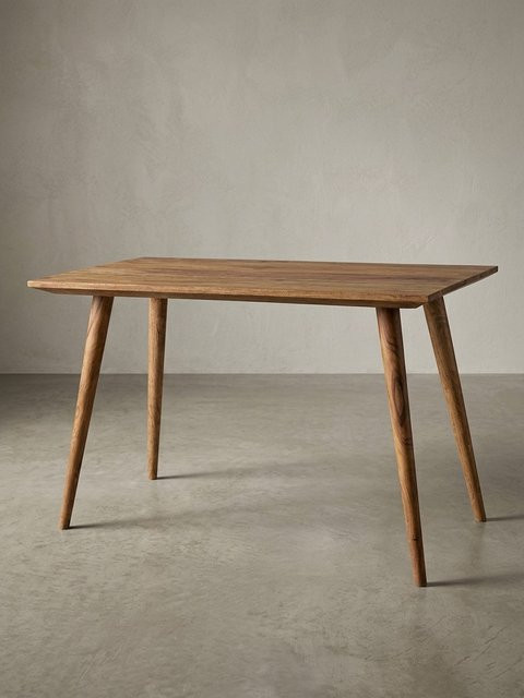 REPA Esstisch aus Massivholz in Landhausstil, Rechteckig, Braun, B/T/H: 120 x 60 x 76 cm - Bild 1