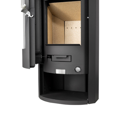 Justus Kaminofen Baltrum 2.0 Speckstein Schwarz mit Automatik 5,5 kW - Bild 3