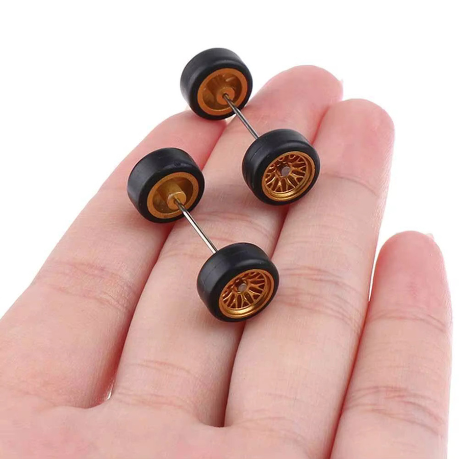 Hot Wheels Modifizierte Teile, Gummi Räder, Zubehör - Bild 2