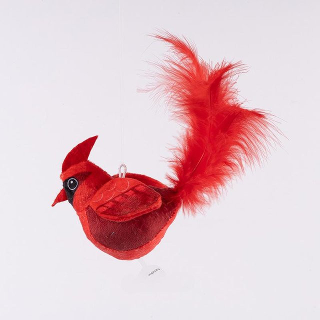 Simuliertes buntes zwitscherndes Vogel-Katzenspielzeug, Katzenangel - Bild 1