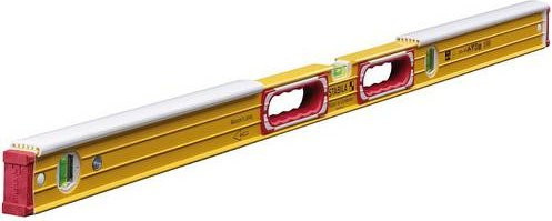 Stabila Wasserwaage Type 196-2 K aus Aluminium in Gelb, Länge: 122 cm - Bild 1