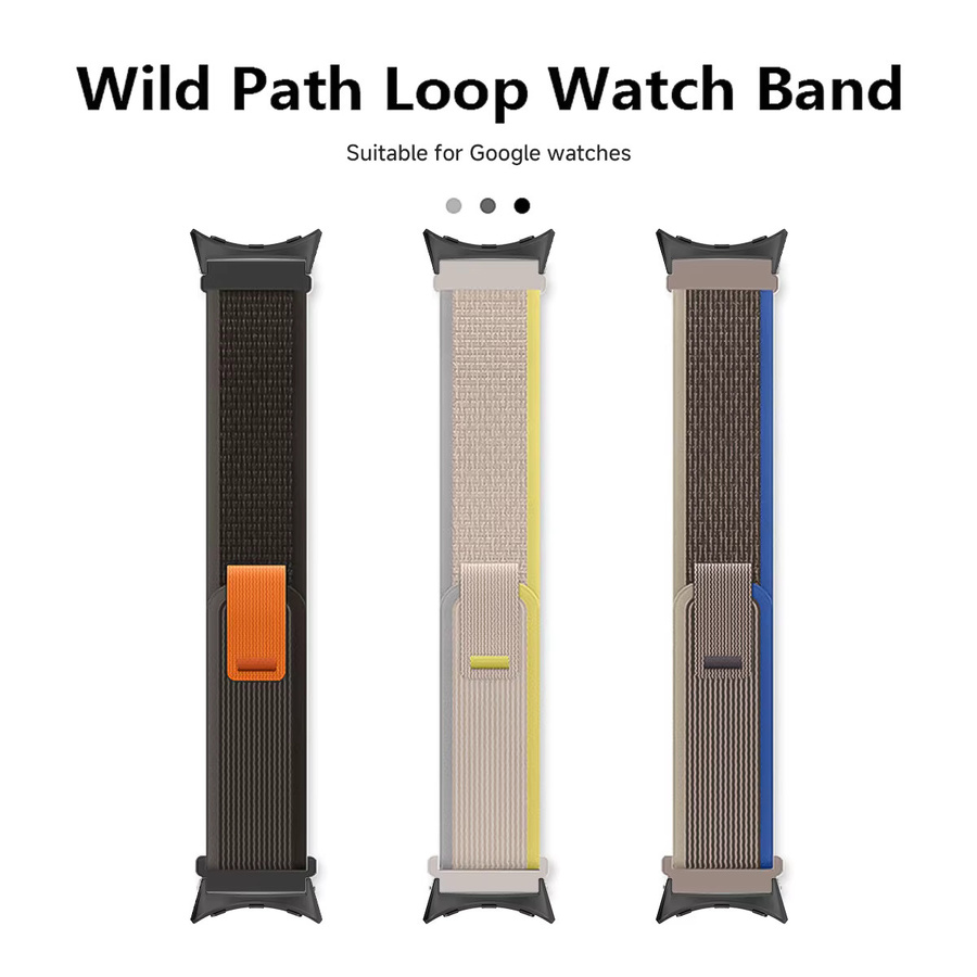 Trail Loop Uhrenarmband, Nylon, Schwarz, Unisex, 45 mm - Bild 5