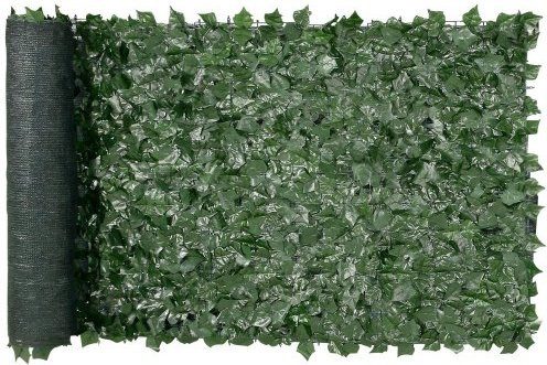 VEVOR Sichtschutzzaun mit künstlichem Efeu und Weinblättern in Grün, B/H: 99 x 249 cm - Bild 1