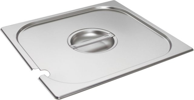 Schneider GN 2/3 Deckel aus Edelstahl in Silber, Höhe: 3 cm - Bild 1