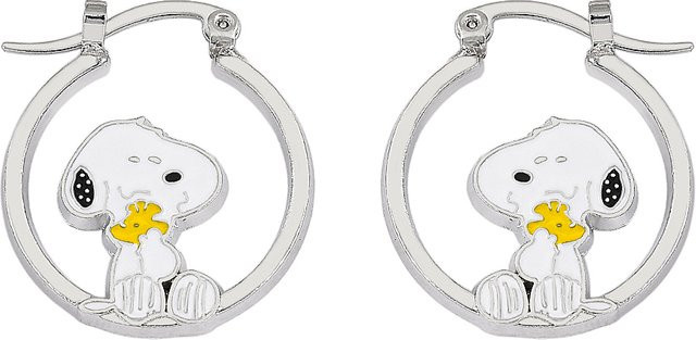 Bandai Ohrstecker Snoopy, Silber, Ohne Stein - Bild 1