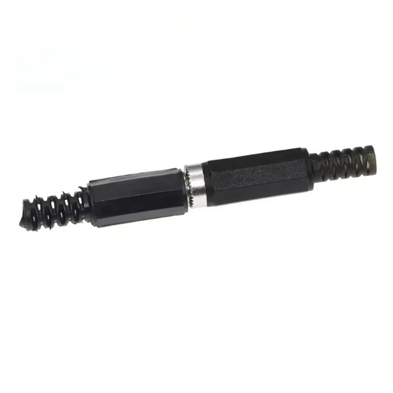 10 Stück DC-Netzstecker Schweißanschluss für 5,5 x 2,5 mm Stecker und Buchse in Schwarz - Bild 3