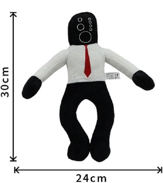 Skibidi Toilet Clockman Titan TV Mann Speakerman Plüsch, Stofftier, ab 14 Jahren - Bild 1
