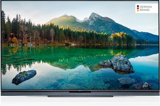 METZ Blue 55MUC8001Y LCD-TV mit LED-Technik, 139 cm (55 Zoll), Schwarz/Blau - Bild 1