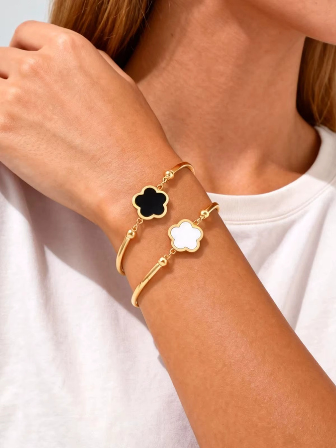 prjewel Charm-Armband, Edelstahl, Gold, Damen - Bild 2