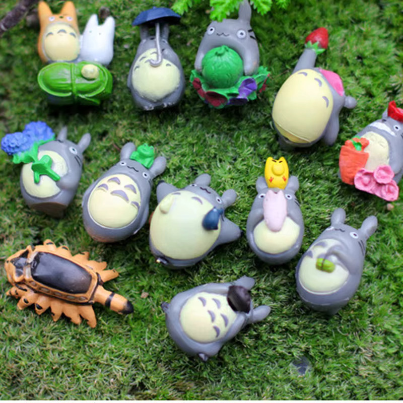 Bandai Anime-Serie Figuren, Mini-Statuen, 12-teiliges Set, PVC, Kunststoff - Bild 4