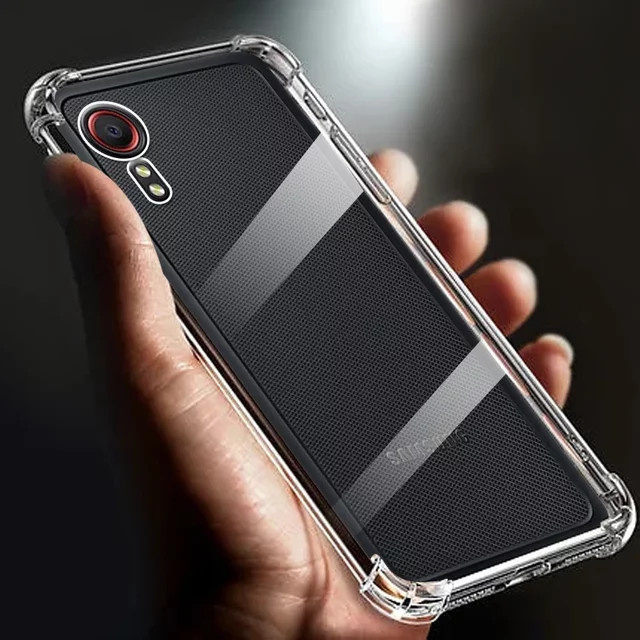 Stoßfeste TPU-Handyhülle für Samsung Galaxy XCover5 in Transparent - Bild 1