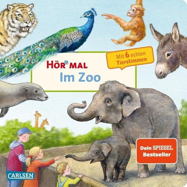 Hör mal: Im Zoo, Pappbilderbuch - Bild 1